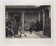 KG 08180
<br/>
'De opvoeding der kinderen van Clovis'
<br/>
<em>Rennefeld, Johannes Heinrich Maria Hubert (1832-1877)</em>